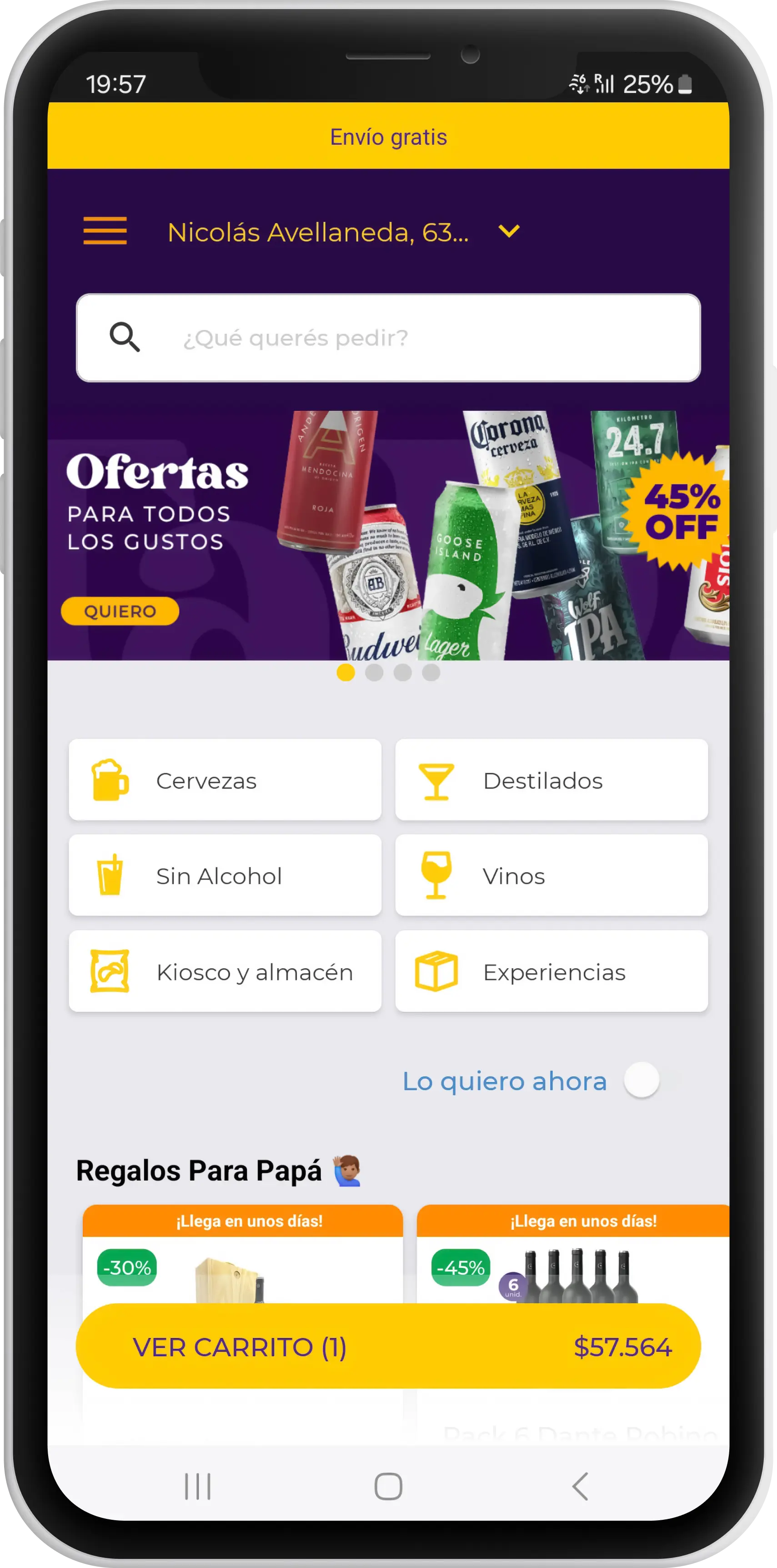 TaDa app mockup